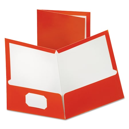 Oxford Two Pocket Laminated Paper Folder, PK25 5049580